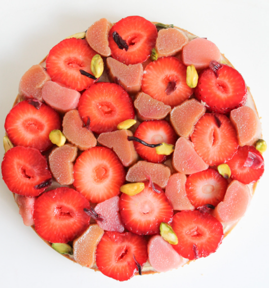  Tartelette fraise rhubarbe