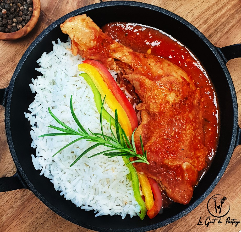  Poulet basquaise