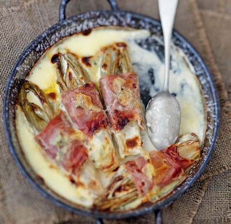  Endives jambon gratinée parmesan