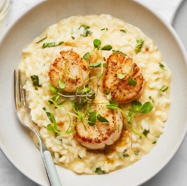  Risotto pétoncle