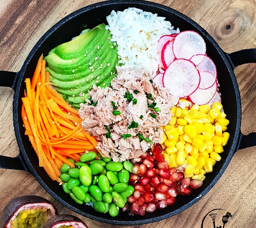  Poké bowl thon