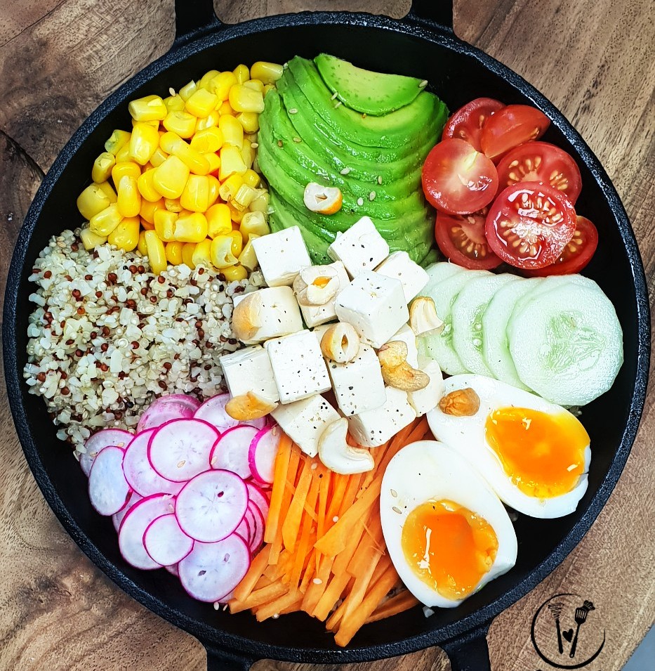  Poke bowl végé