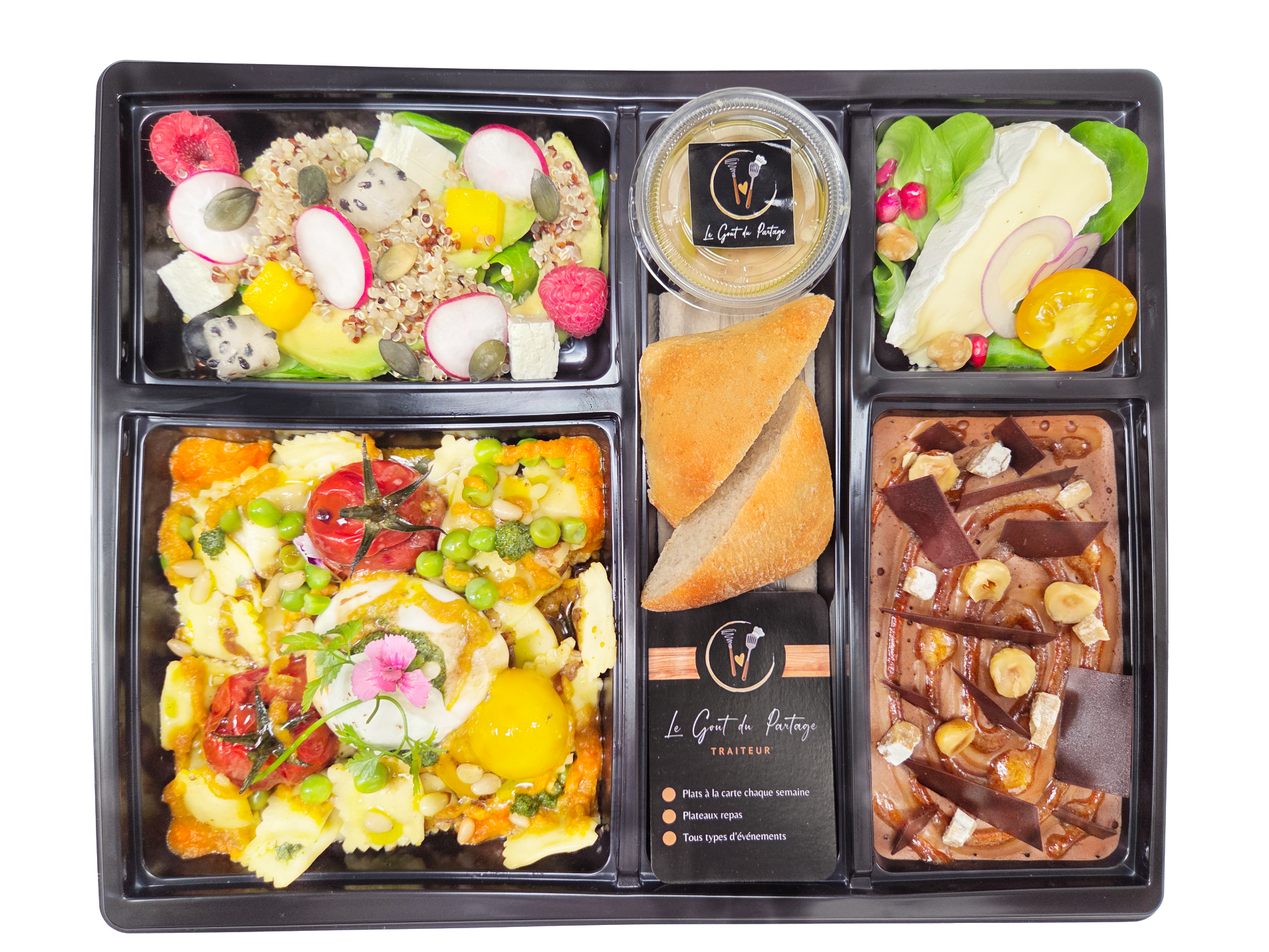  Plateau repas salade grec