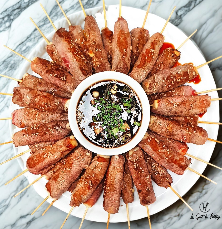  slide 4. Brochette yakitori