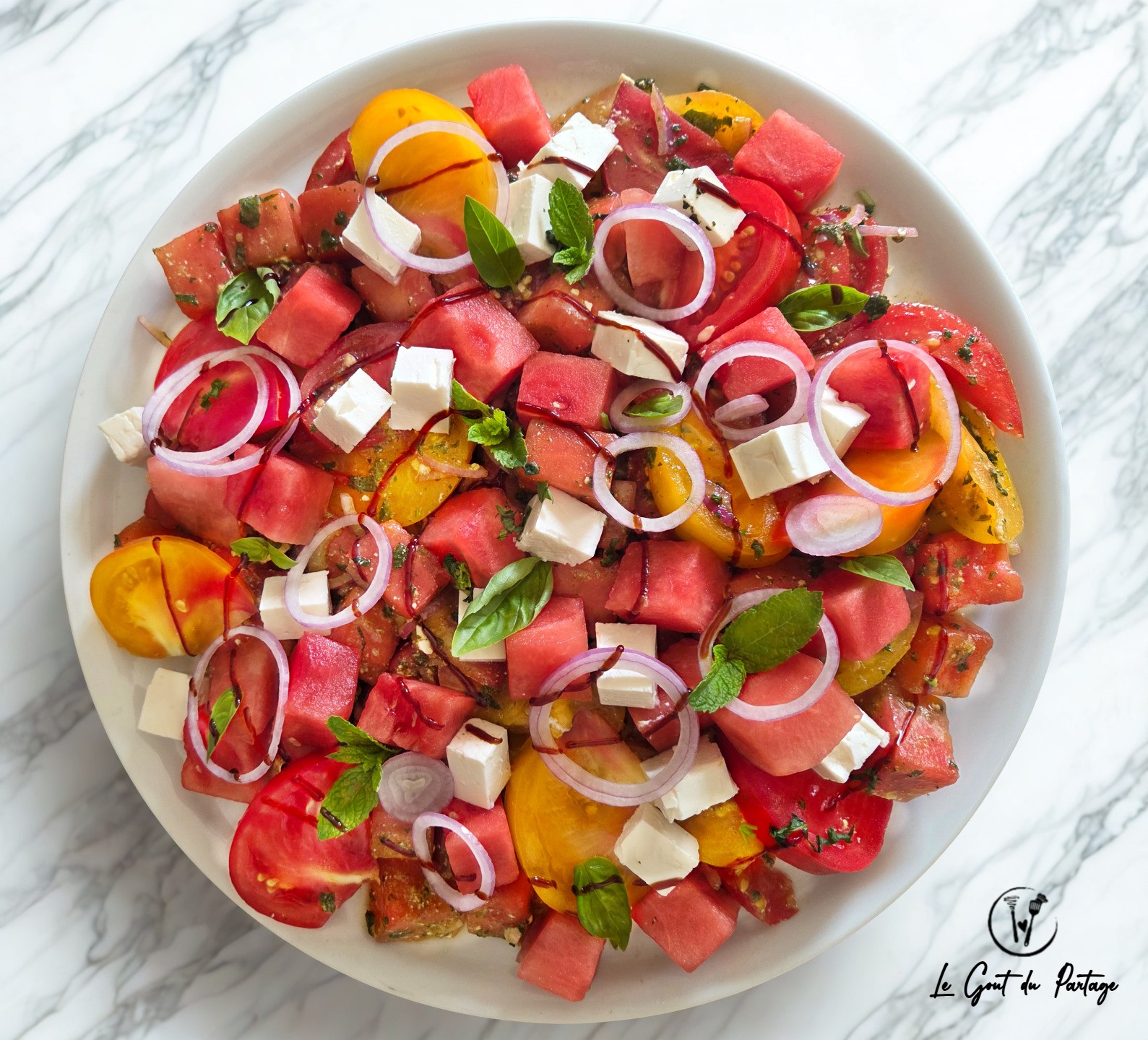  slide 7. Salade de pastèque