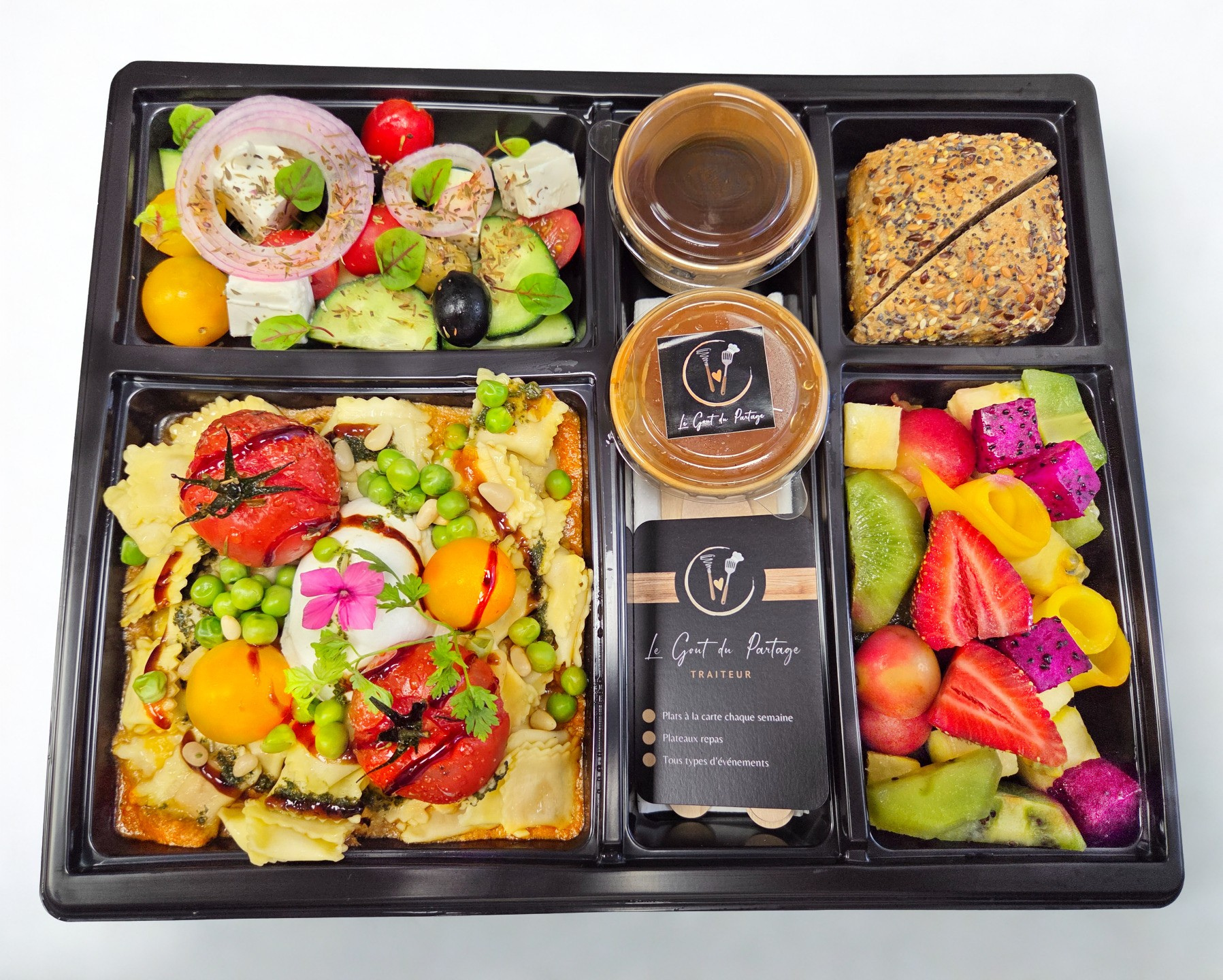  slide 7. Plateau repas salade grec