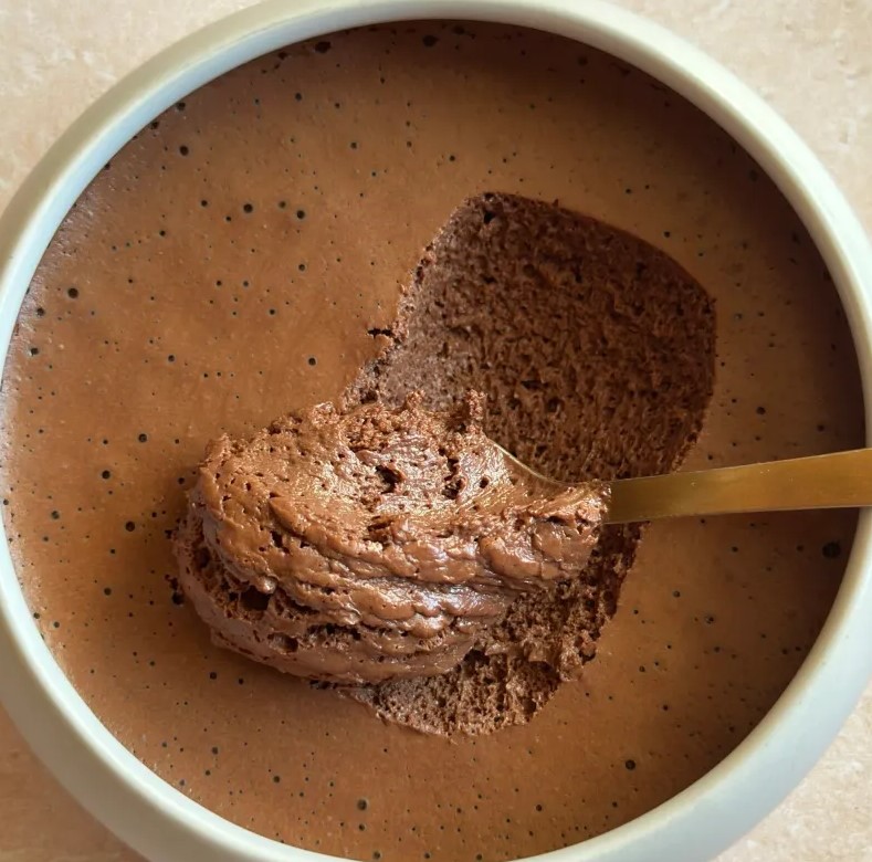 Mousse chocolat pointe de sel