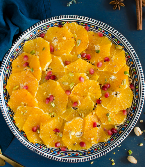 salade d'orange d'été